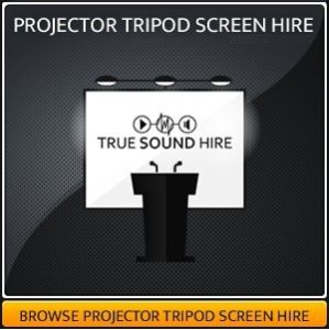 PROJECTOR SCREEN HIRE