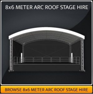 8-Meter x 6-Meter Stage Hire