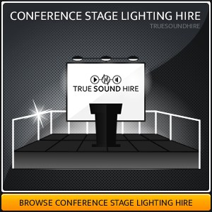 Conference Stage Lighting Hire