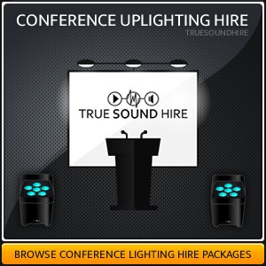 Conference Uplighting Hire Packages