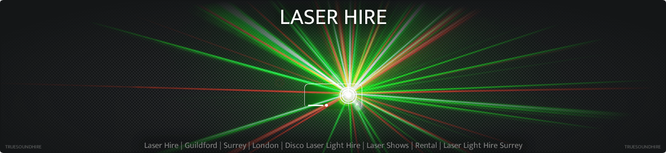 Laser Hire | Guildford | Surrey | London | Disco Laser Light Hire | Laser Shows | Rental | Laser Light Hire Surrey
