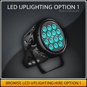LED Uplighting HIre Package
