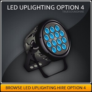 LED Uplighting Hire